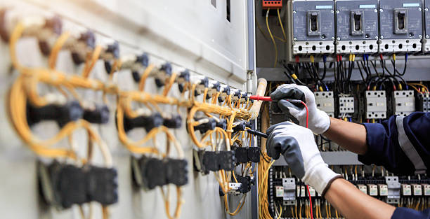 Professional Electrician technician working in North Kensington, MD